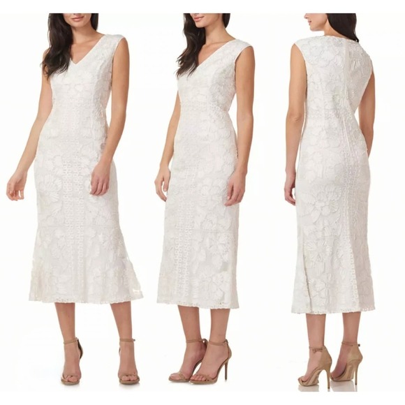 JS Collections Soutache Beaded Sleeveless dress size 2 - Picture 3 of 7